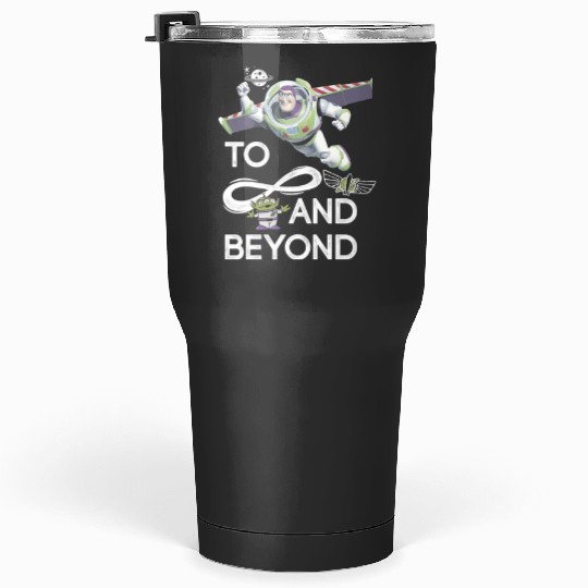 disneys pixars Toy Story Buzz Alien To Infinity And Beyond Tumblers 30 oz