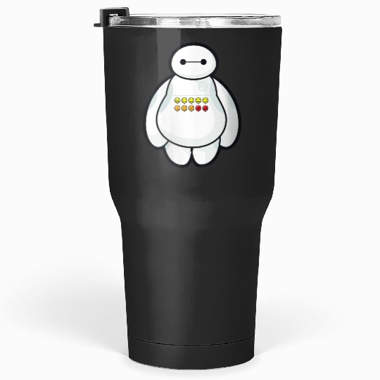 disneys Big Hero 6 Baymax Displaying Different Levels Of Pain Tumblers 30 oz