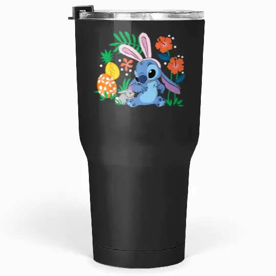 Disney Lilo Amp Stitch With Easter Bunny3 Tumblers 30 oz