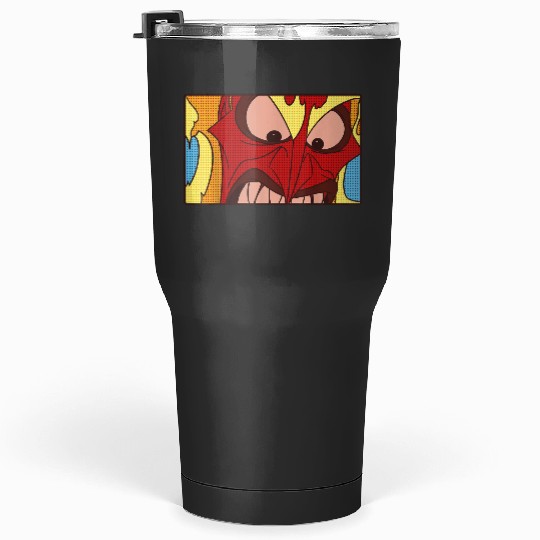 disneys Hercules Hades Pop Art Poster Graphic Tumblers 30 oz