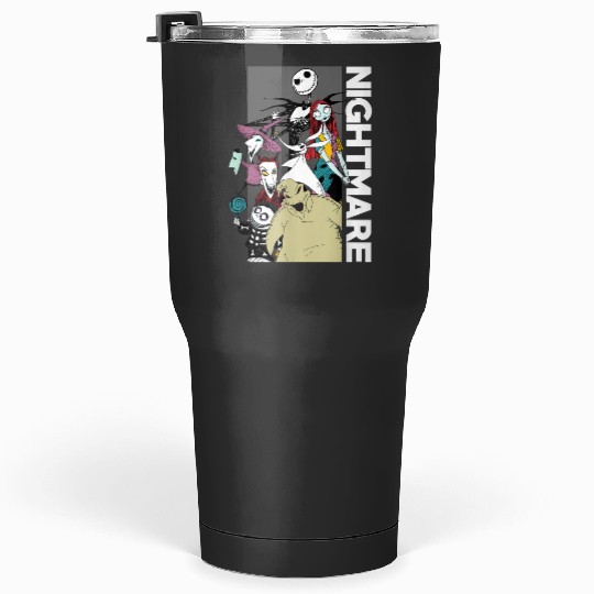 Disney The Nightmare Before Christmas Group Shot Tumblers 30 oz