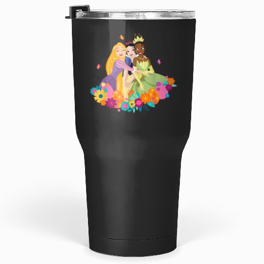 Disney Princess Rapunzel Snow White Tiana Spring Tumblers 30 oz