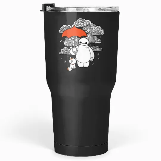 Disney Big Hero 6 Baymax Patterned Rain Clouds P Tumblers 30 oz