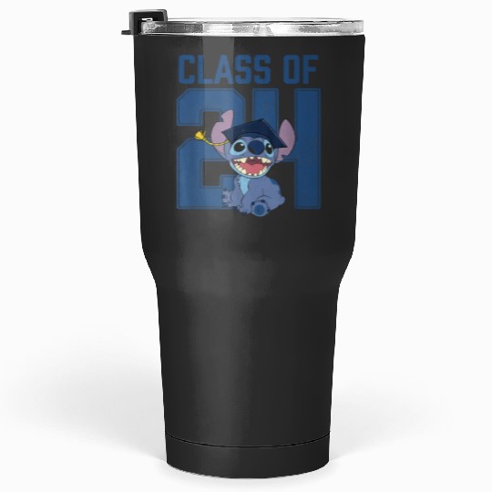 Disney Lilo & Stitch Vintage Class Of 2024 Stitc Tumblers 30 oz