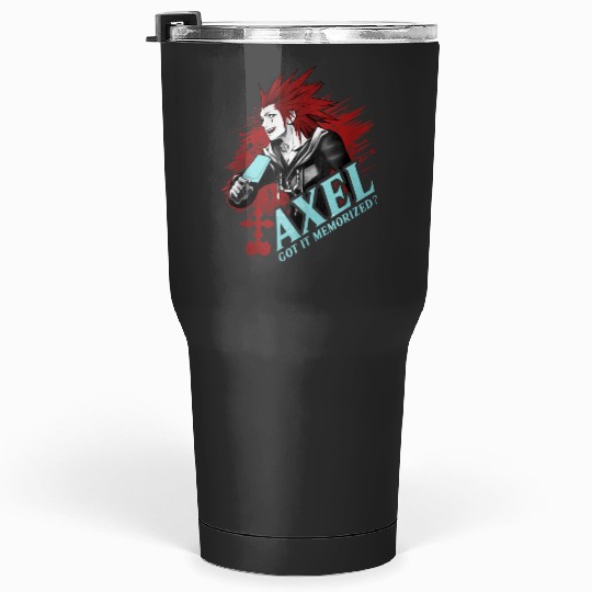 Disneys Kingdom Hearts Axel Got It Memorized Tumblers 30 oz