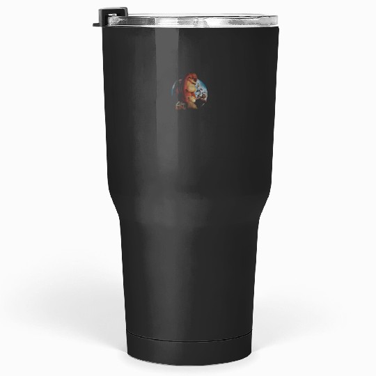 Disney The Lion King Simba Nala Proud Pose Circle Tumblers 30 oz