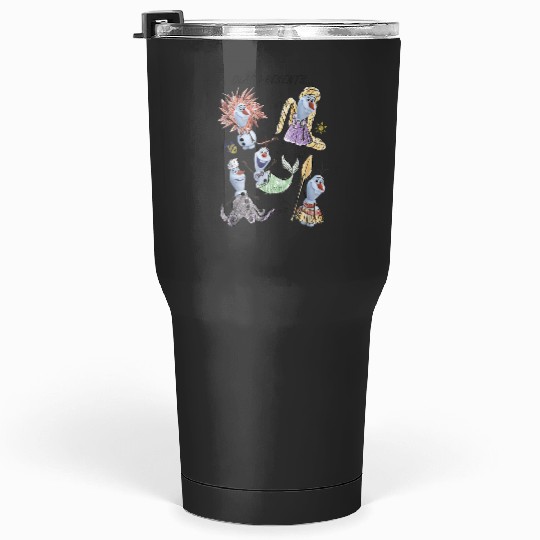 Disney Olaf Presents Classic Costume Sketches Tumblers 30 oz