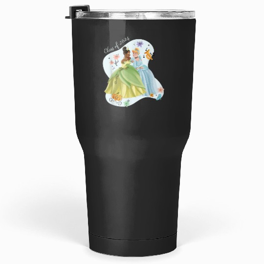 Disney Princess Tiana Cinde Graduation Clas Tumblers 30 oz