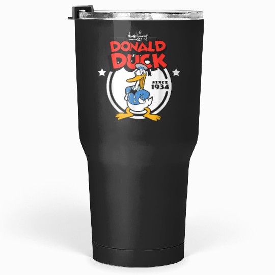 Disney Donald Duck 90th Anniversary Since 1934 Retro Vintage gifts  Tumblers 30 oz
