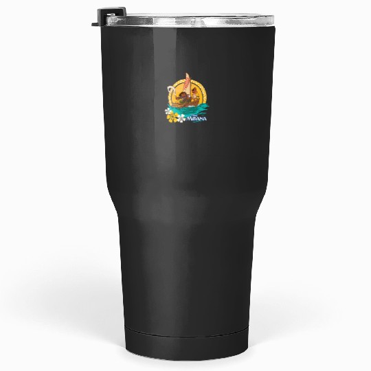 Disney Moana and Maui Sea Adventure Tumblers 30 oz