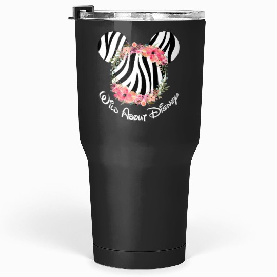 Zebra Wild About Disney Minnie Mouse Tumblers 30 Oz,Animal Kingdom Tumblers 30 Oz