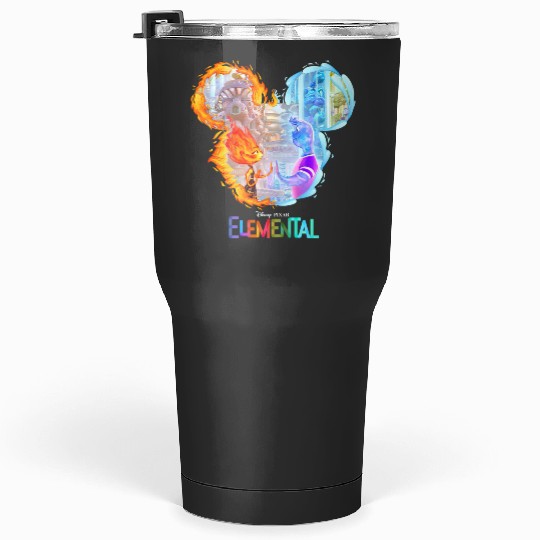 Disney Elemental 2023 Tumblers 30 Oz, Disney Pixar Elemental Tumblers 30 Oz