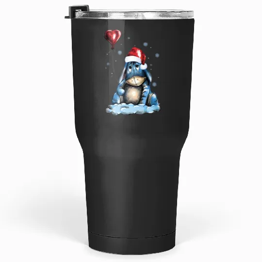 Christmas Winnie The Pooh Tumblers 30 Oz, Disney Christmas Vacation Tumblers 30 Oz, Eeyore Tumblers 30 Oz
