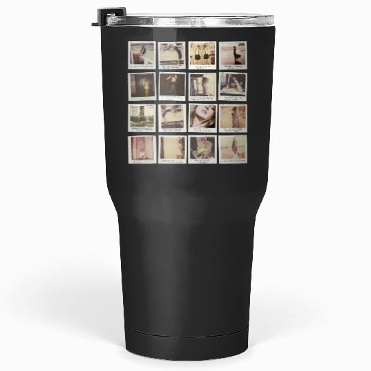 Discover TS 1989 Polaroids Lyrics Deluxe Version Taylor Taylor version Merch Tumblers 30 Oz