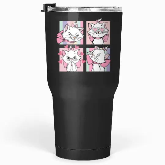 Disney Marie Aristocats, Cat Lover, Marie Aristocats Tumblers 30 Oz