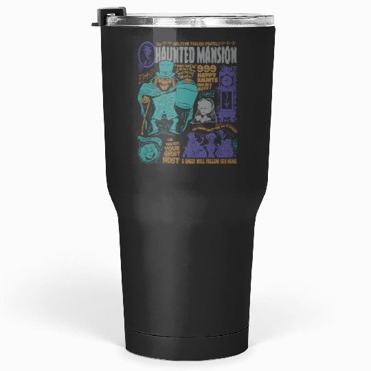 Retro Haunted Mansion Tumblers 30 Oz, Vintage Disney Tumblers 30 Oz, Spooky Tumblers 30 Oz, Classic Disneyland Apparel, Classic Disney Ghost Tumblers 30 Oz