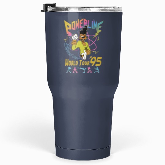 Retro Disney A Goofy Movie Powerline World Tour 95'  Tumblers 30 Oz