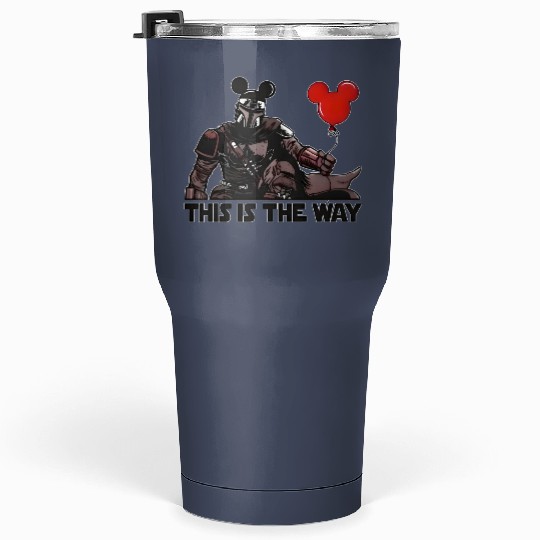 The Mandalorian This Is The Way Mickey Mouse Ears Tumblers 30 Oz Disney Trip 2023 Tumblers 30 Oz