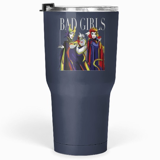 Disney Villains Bad Girls Group Ursula Maleficent Evil Queen Tumblers 30 Oz