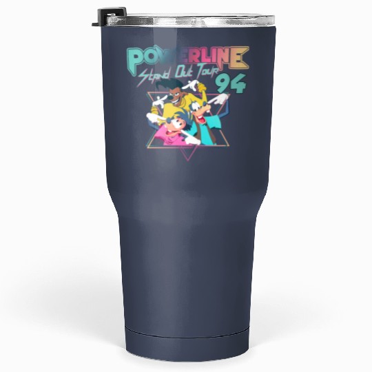 Disney A Goofy Movie Powerline World Tour 95 Retro 80s Tumblers 30 Oz