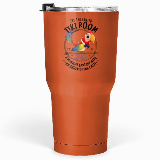 Retro Disneyland Enchanted Tiki Room Tumblers 30 Oz