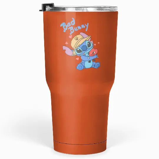 Stitch Bad Bunny Tumblers 30 Oz, Disney Bad Bunny Tumblers 30 Oz, Lilo and Stitch Tumblers 30 Oz