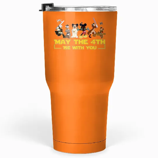 Disney Star Wars Be With You Tumblers 30 Oz, May The 4th Tumblers 30 Oz, Mickey and Friends Tumblers 30 Oz