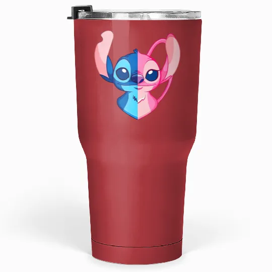Stitch  Tumblers 30 Oz, Disney Stitch and Angel Tumblers 30 Oz, Lilo and Stitch Tumblers 30 Oz