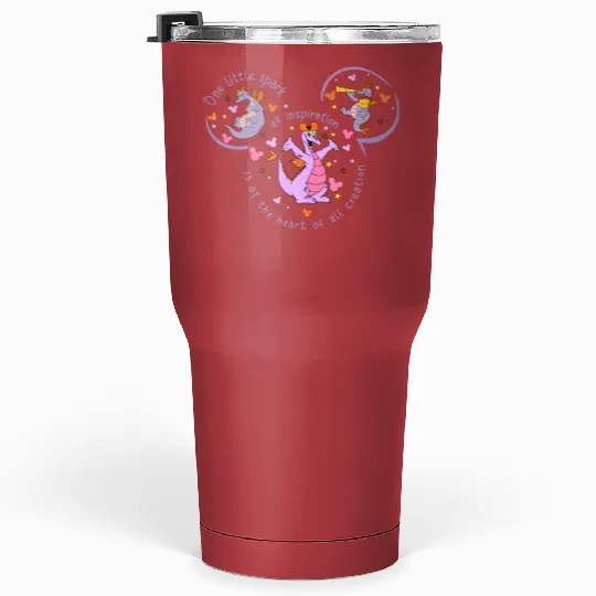 Figment Inspiration Tumblers 30 Oz, Disney Figment Tumblers 30 Oz, Purple Dragon Tumblers 30 Oz, Disney Trip Tumblers 30 Oz