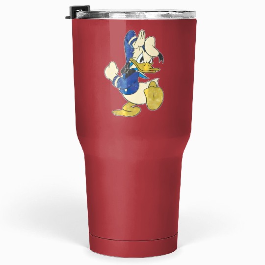 Disney Ducktales Donald Duck Tumblers 30 Oz, Donald Vintage Retro 90s Style Tumblers 30 Oz