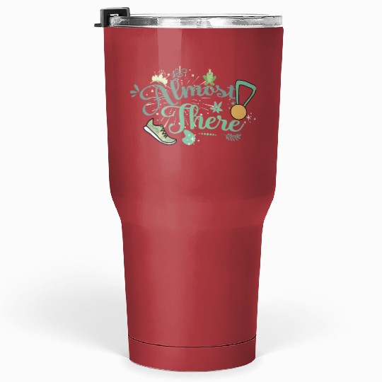 runDisney Almost There Flowy Tumblers 30 Oz Tiana Princess and the Frog running Flowy Tumblers 30 Oz