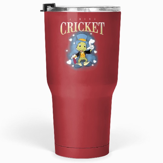 Retro Disney Jiminy Cricket 90s Portrait Tumblers 30 Oz, Disney Pinocchio