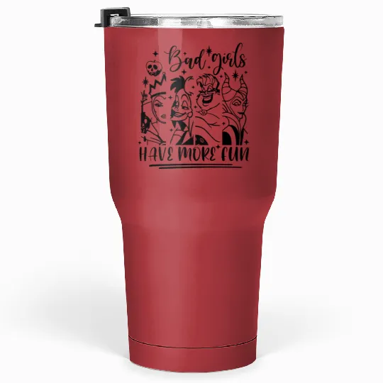 Discover Disney Villian Bad Girls Have More Fun Tumblers 30 Oz | Personalized Gifts for Mom | Mothers Day Gift