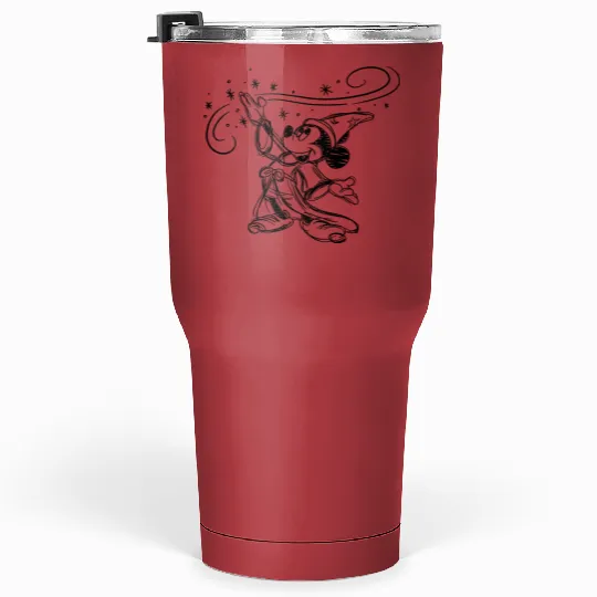 Sketched Sorcerer Mickey Tumblers 30 Oz, Matching Disney Tumblers 30 Oz, Classic Mickey Tumblers 30 Oz