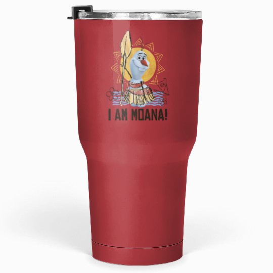Funny Disney Olaf Presents Moana Tumblers 30 Oz, I Am Moana Bella Canvas Tumblers 30 Oz, Disney Vation Tumblers 30 Oz