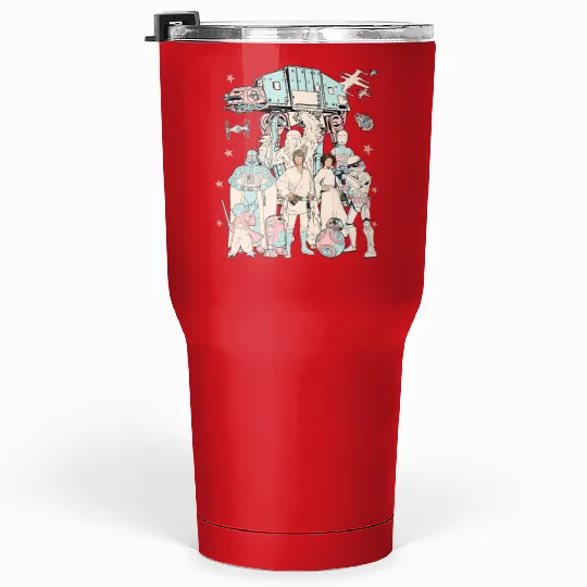 Vintage Disney Star Wars Tumblers 30 Oz, Retro Star Wars Tumblers 30 Oz, Tumblers 30 Oz, Star Wars Tumblers 30 Oz