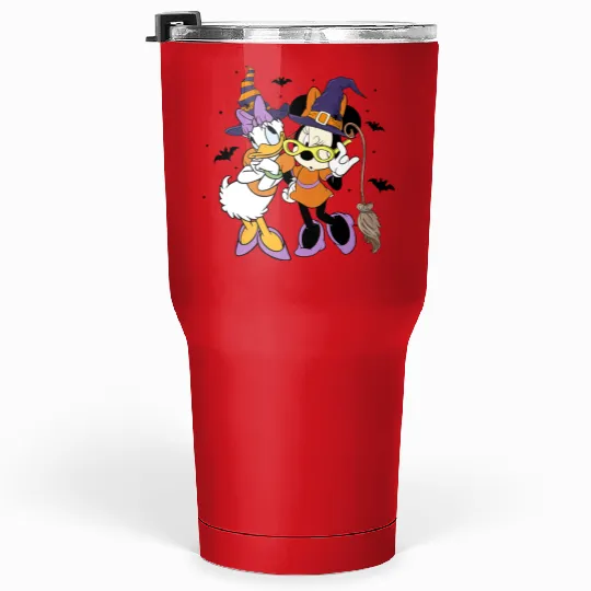 Halloween Disney Minnie And Daisy Witch Tumblers 30 Oz