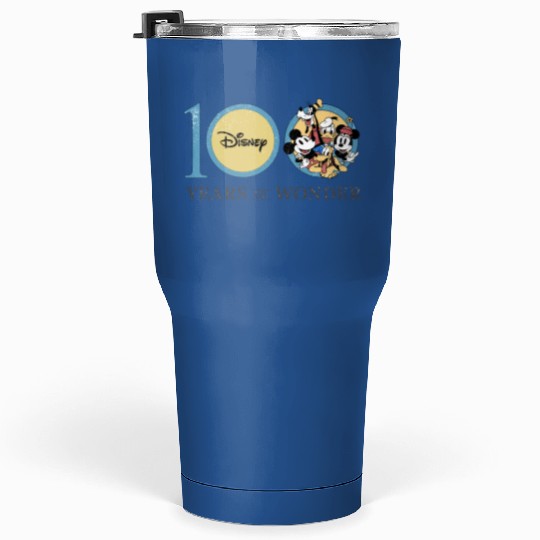 Mickey And Friends Disney 100 Years of Wonder Tumblers 30 Oz 100th Anniversary Tumblers 30 Oz
