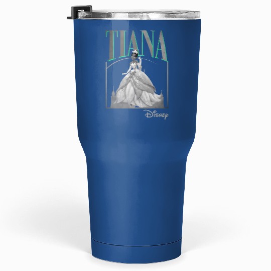 Retro Tiana 90s Tumblers 30 Oz, Disney princess Tumblers 30 Oz