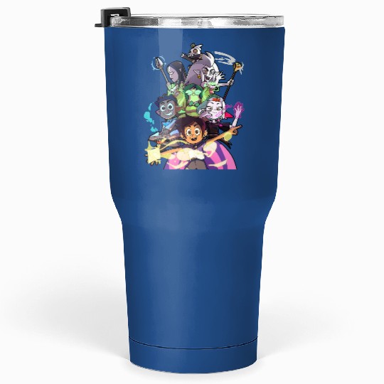 Disney Vintage Owl House Tumblers 30 Oz, The Owl House All Characters Tumblers 30 Oz