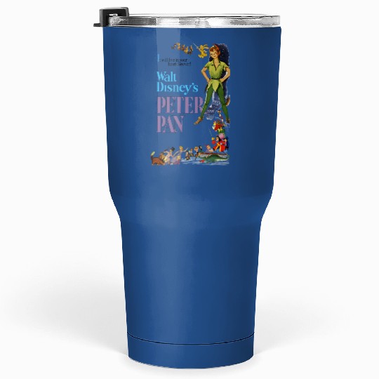 Peter Pan Tumblers 30 Oz, Vintage Peter Pan, Disney Tumblers 30 Oz, Vintage Disney Tumblers 30 Oz