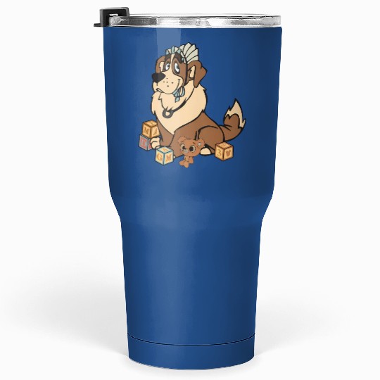 Disney Nana Dog And Toys Tumblers 30 Oz, Disney Peter Pan Tumblers 30 Oz