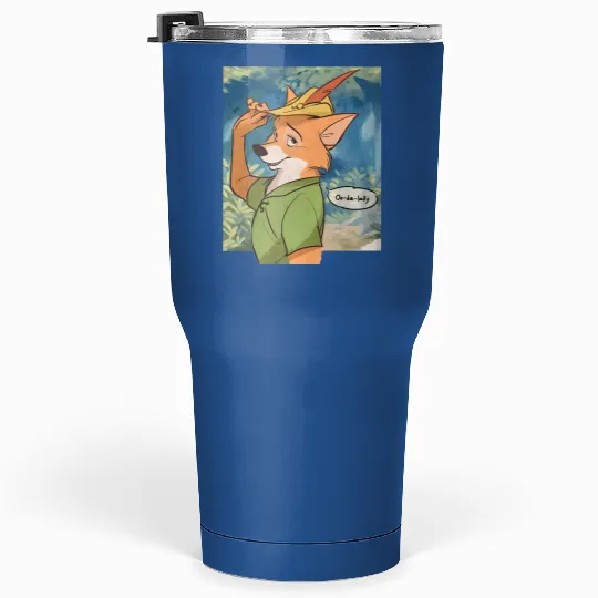 Vintage Disney Robin Hood Tumblers 30 Oz, Robin Hood