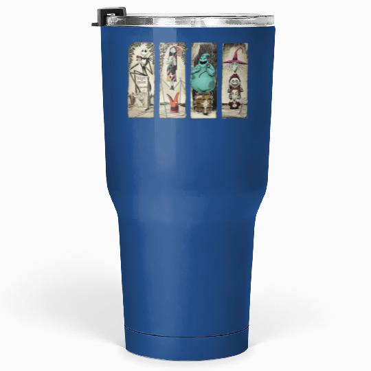 Retro Haunted Mansion The Nightmare Before Christmas Tumblers 30 Oz, Disney Halloween  Tumblers 30 Oz