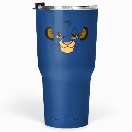 Disney Lion King Simba Face Halloween Tumblers 30 oz