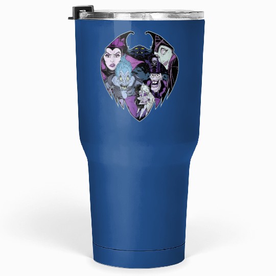 Disney Villains Evil Crew Tumblers 30 oz