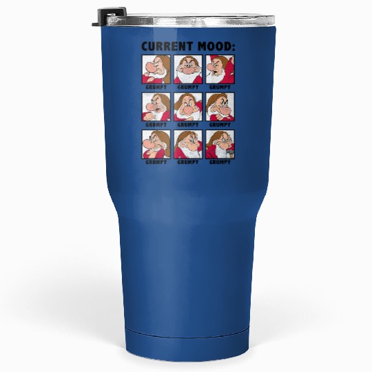 Discover Disney Snow White Current Mood Always Grumpy Gra Tumblers 30 oz
