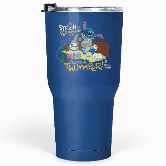 Disney 100 Stitch in Costume Bambi They Call Me Tumblers 30 oz