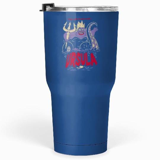 Disney The Little Mermaid Ursula Graphic Tumblers 30 Oz , Disneyland Family Party Gift Tumblers 30 Oz, Disneyland Family Party Gift Tumblers 30 Oz