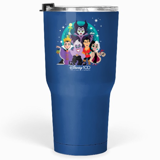 Disney 100 Disney Villains 100 Years Of Wonder Tumblers 30 oz